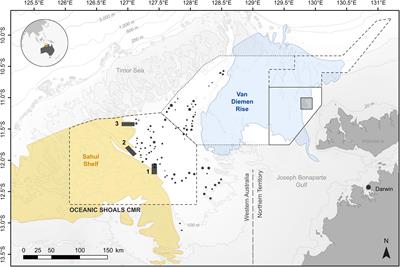 Submerged Carbonate Banks Aggregate Pelagic Megafauna in Offshore Tropical Australia